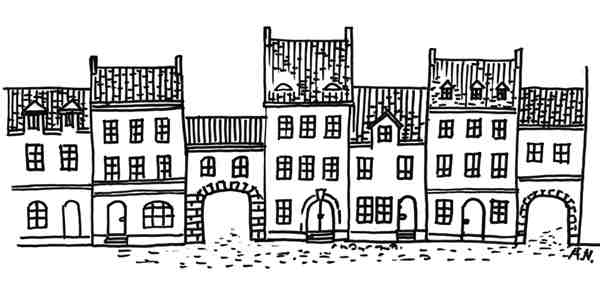 Domy i mieszkania kolorowanki